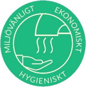 Elektrisk Handtork Eller Pappershanddukar 3 miljövänligt ekonomiskt hygieniskt
